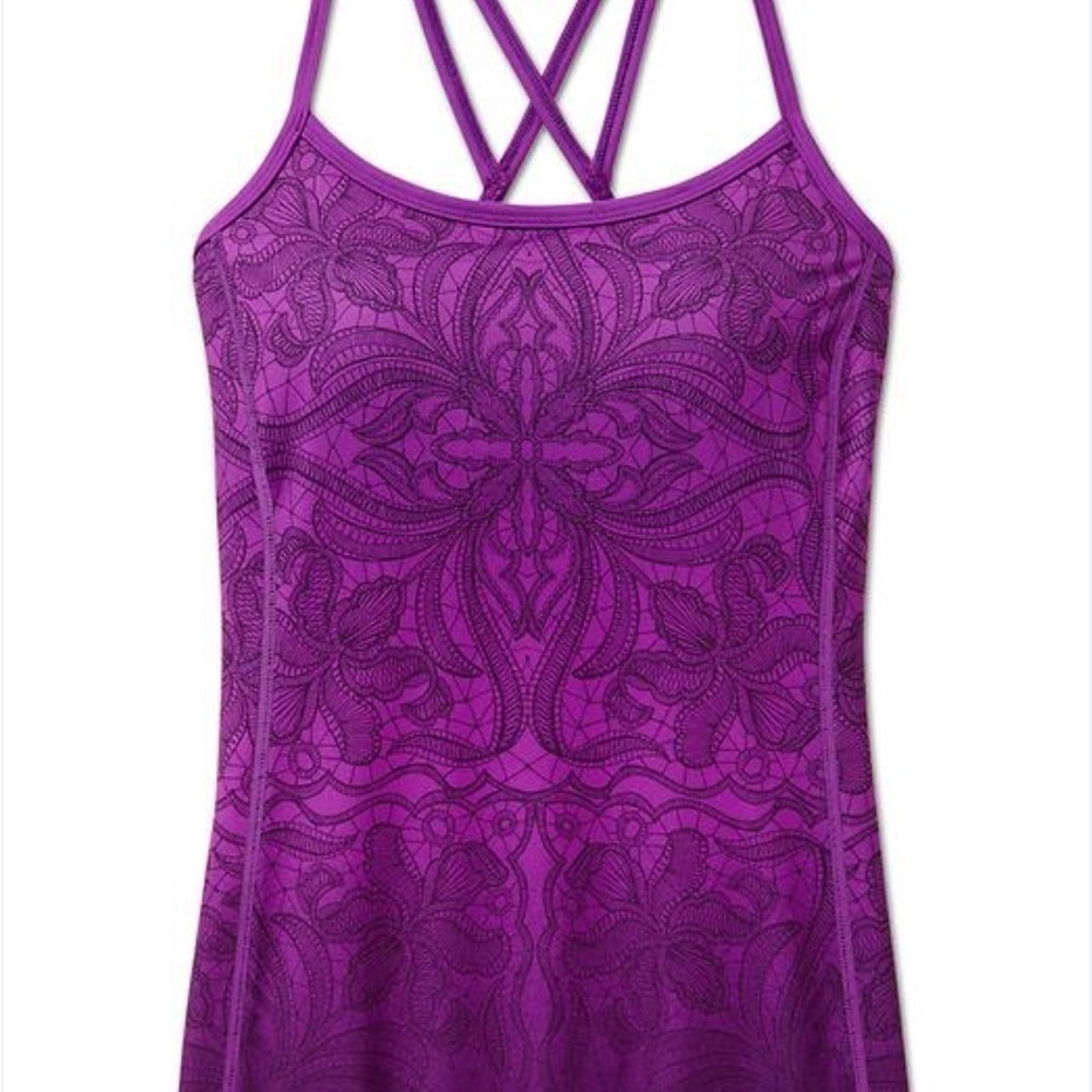 Athleta Women’s Purple Printed Harmonious Cami